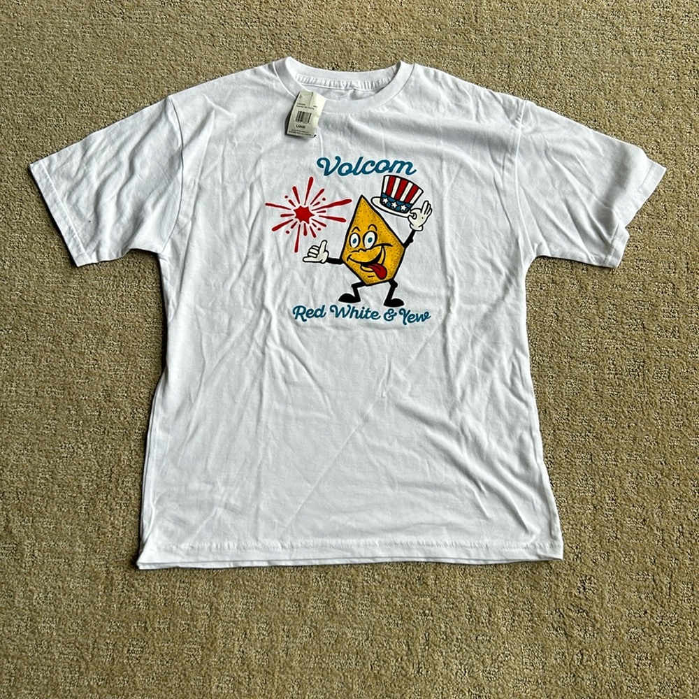 NWT Vulcan, Fourth of July T-shirt, youth size large